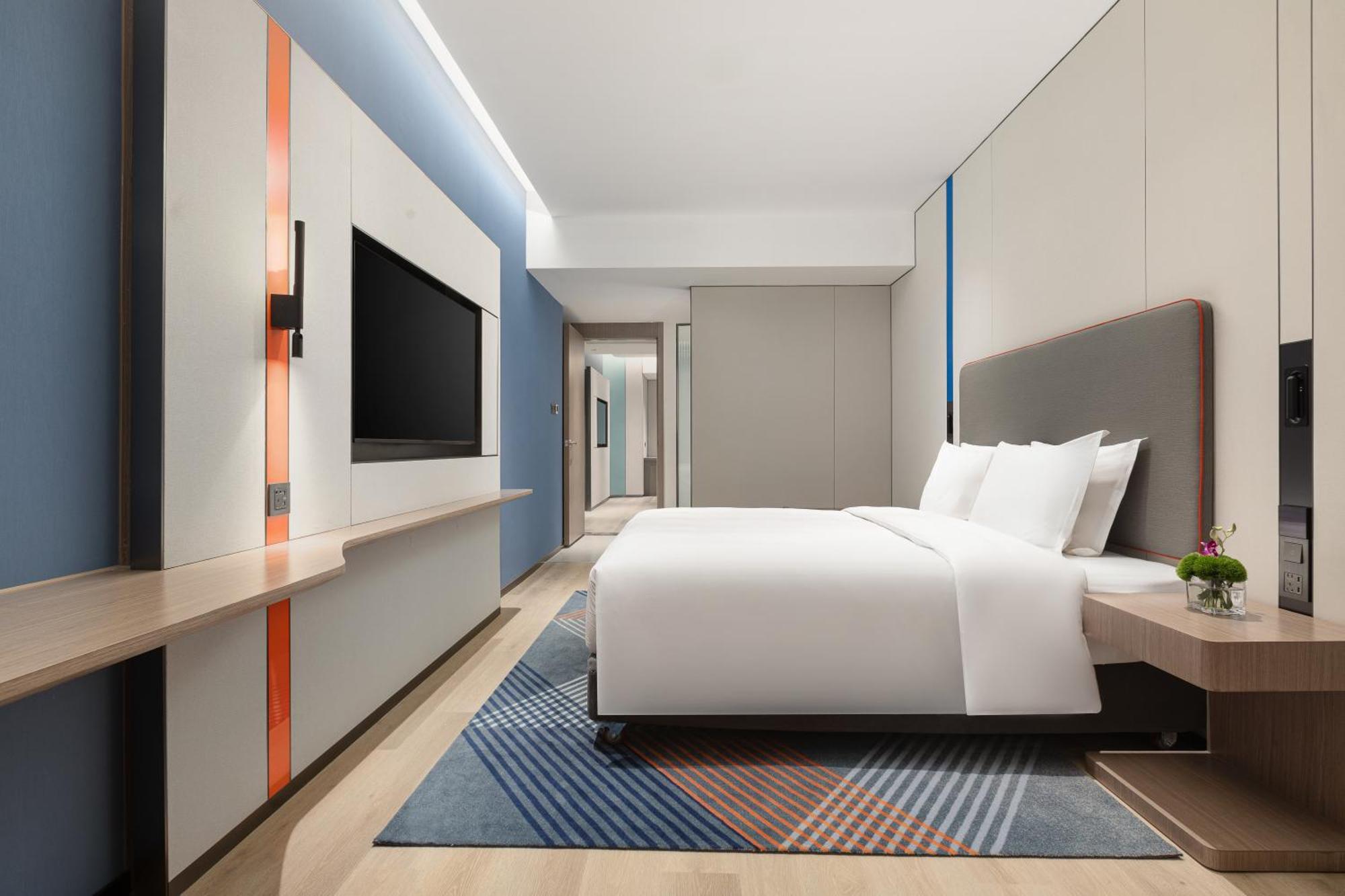 Holiday Inn Express Changfeng Park Shanghái Exterior foto